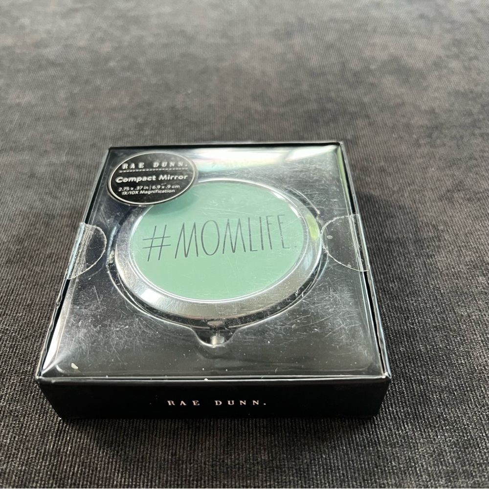 NWT Rae Dunn #Momlife Compact Mirror - Picture 2 of 5
